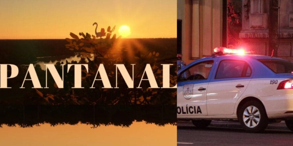 Ator de Pantanal acabou sendo preso em flagrante e culpou desconhecido por situação: "Na estrada"