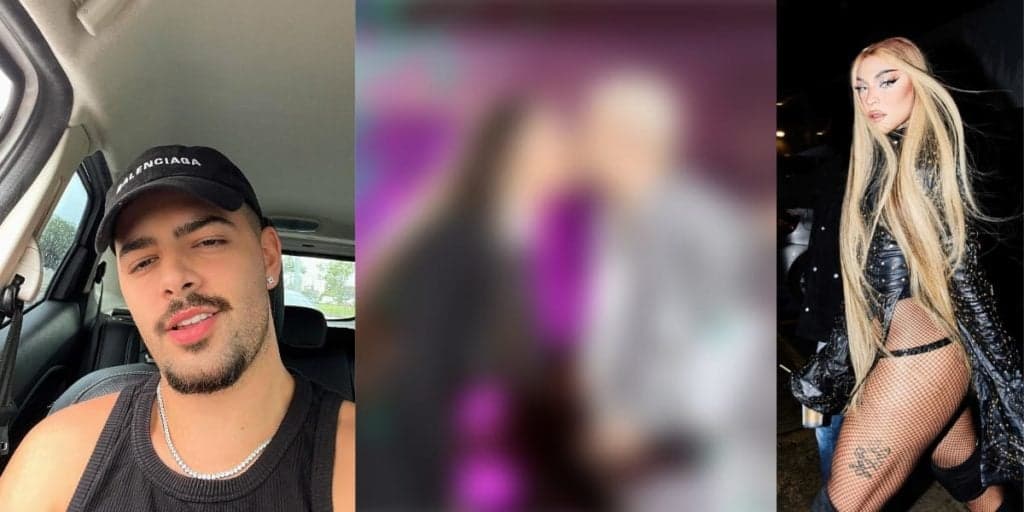 Pedro Sampaio e Pabllo Vittar surgem dando beijo publicamente e Brasil crava: "Rola clima entre os dois"