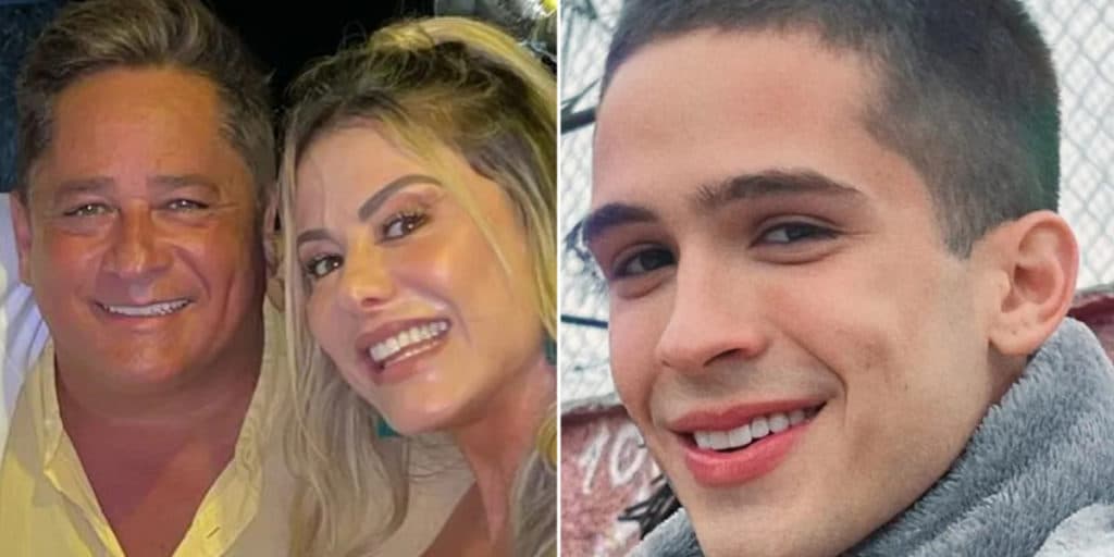 Poliana Rocha, após exigir respeito de João Guilherme, fala da relação com o enteado: "Mandou mensagem''