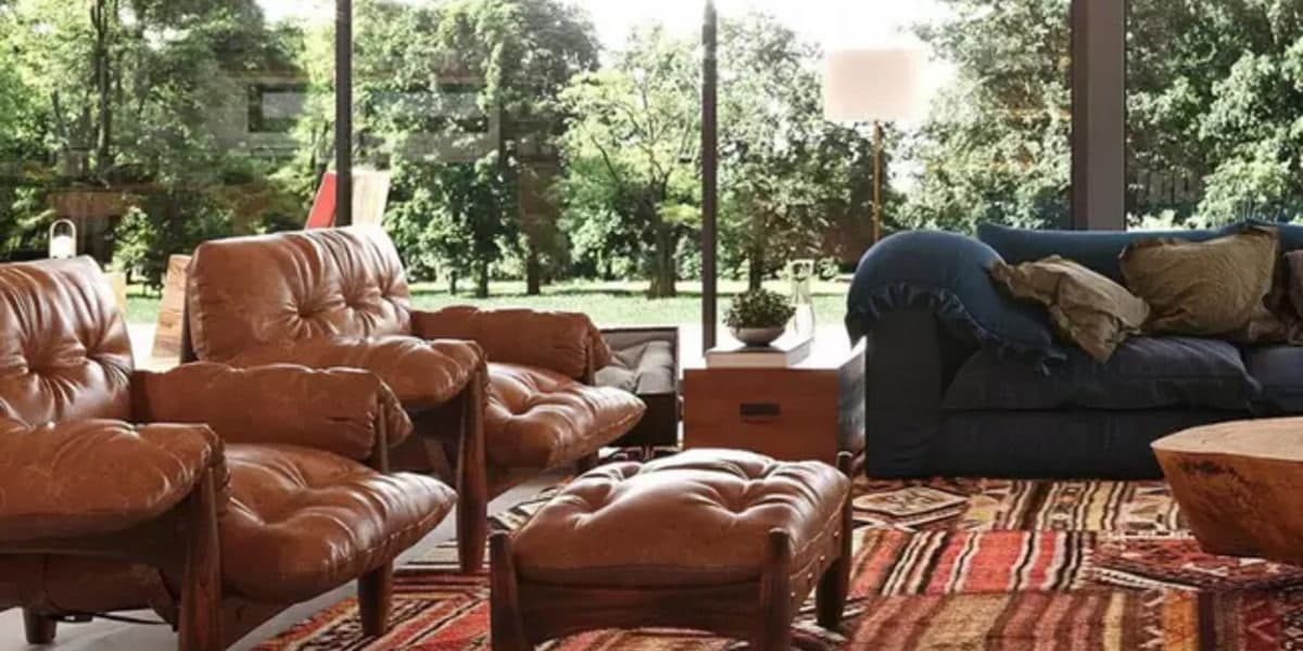 Outra visão da sala (Foto Reprodução/Instagram)
