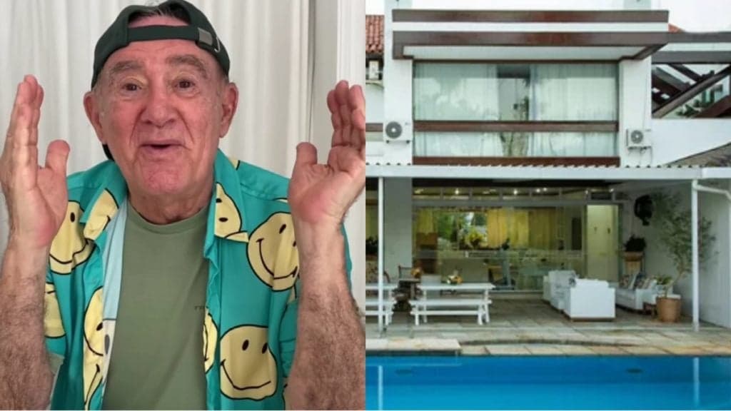 Conheça a mansão luxuosa de R$ 10 milhões de Renato Aragão, o eterno Didi; fotos impressionam