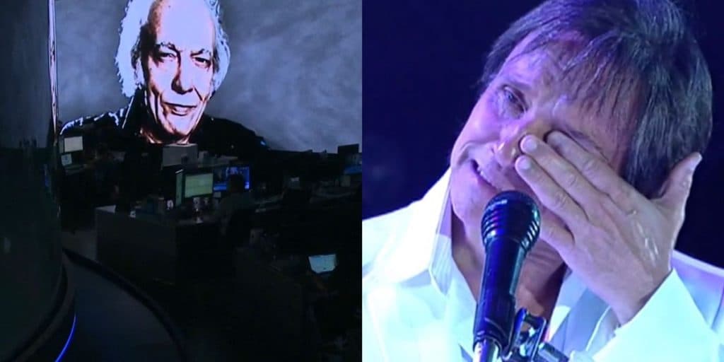 Luto! Jornal Nacional encerra ao vivo com cena de Roberto Carlos aos prantos, após notícia devastadora: “Esse cara”