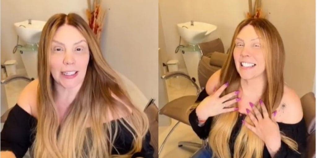 Lutando contra câncer aos 46, Simony mostra cabeça completamente raspada e nova peruca: "Uma linda"