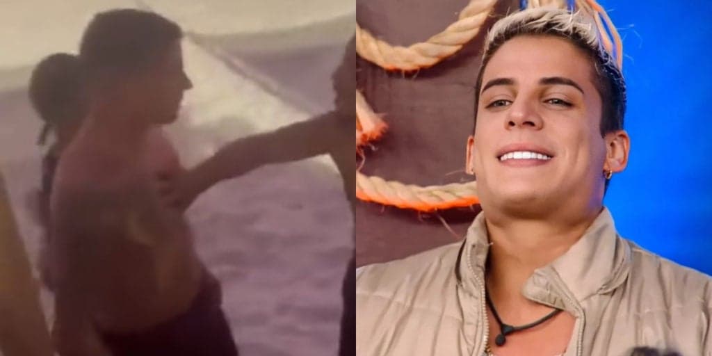 Tiago Ramos se envolve em briga feia na rua, leva socos e sai com o rosto sangrando: "Caíram na porrada"