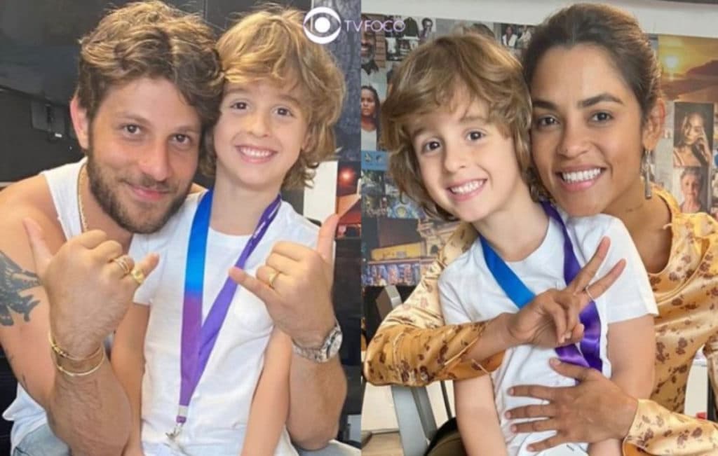 Travessia - Filho de Ari e Brisa faz sucesso aos 6 anos e é neto de famosa celebridade brasileira
