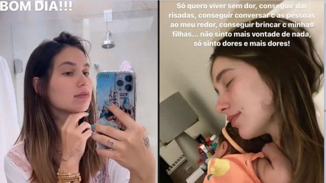 Virginia Fonseca, esposa de Zé Felipe, se chora ao ver marido entregar momento íntimo dela nas redes sociais - Reprodução