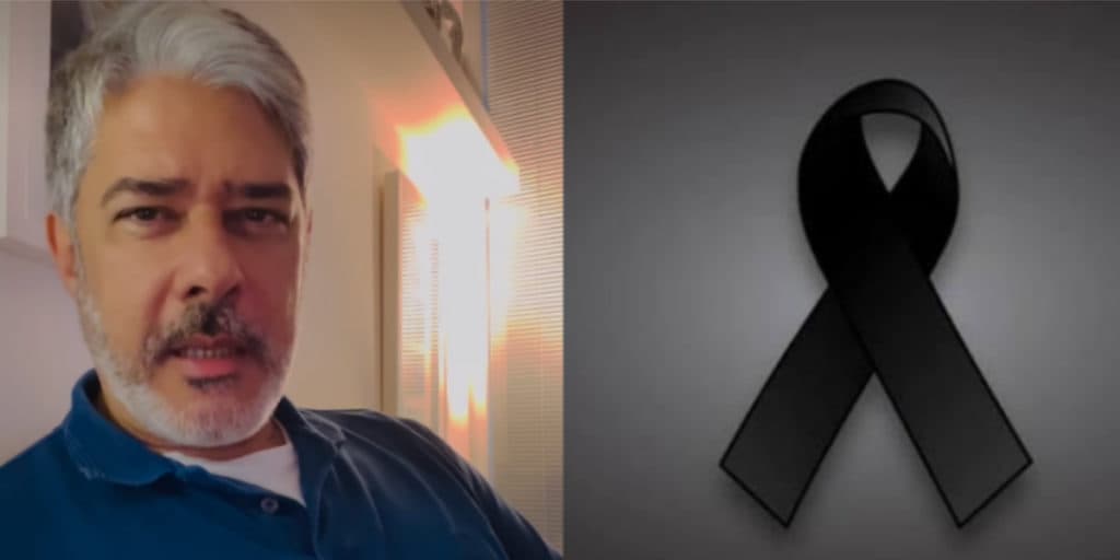 "Difícil imaginar" William Bonner encara morte de pessoa amada e faz desabafo com foto inimaginável