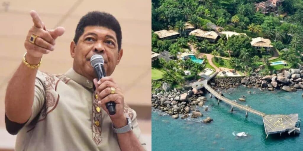 Três piscinas, ginásio, heliponto e 22 quartos: Valdemiro Santiago perde mansão após dívidas milionárias