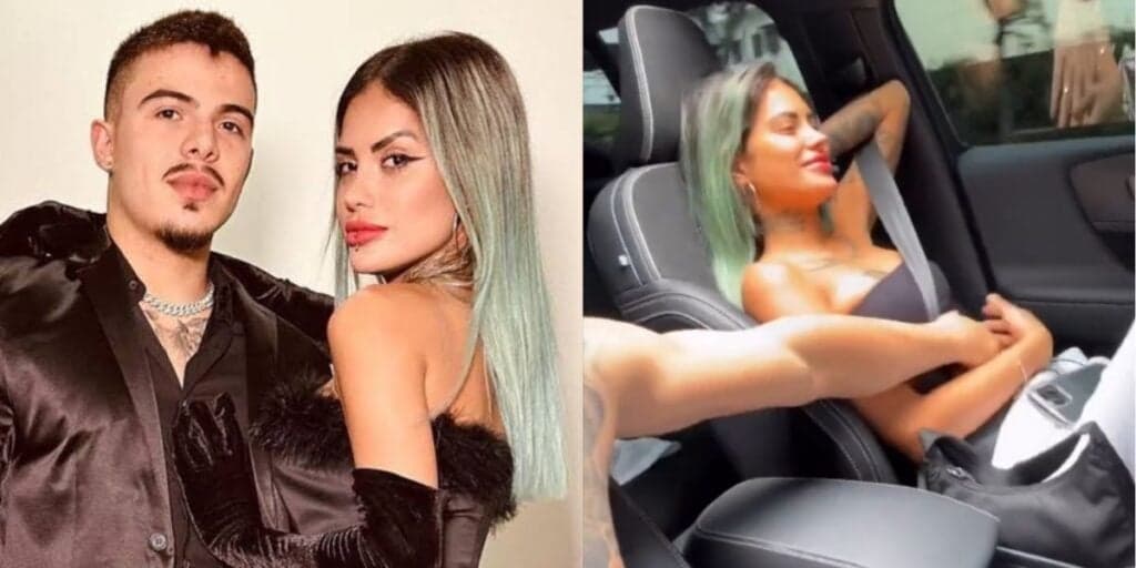 Thomaz Costa surge com mãos na barriga de Tati Zaqui e gravidez acaba apontada: "Nunca seja pego de surpresa"