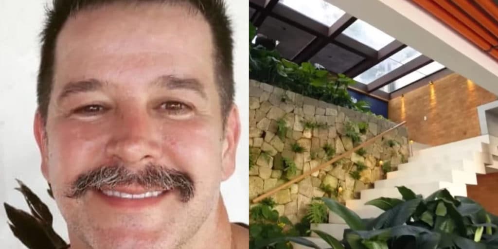 Mansão de Murilo Benício tem pista de skate, vista do Cristo e filho mora no subsolo em objeto vindo de navio