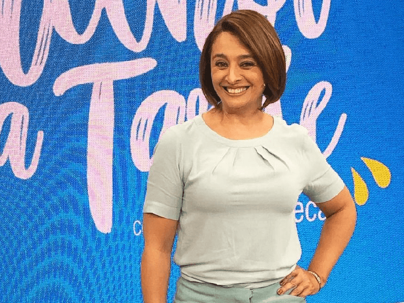 Catia Fonseca no 'Melhor da Tarde' (Foto: Divulgação)