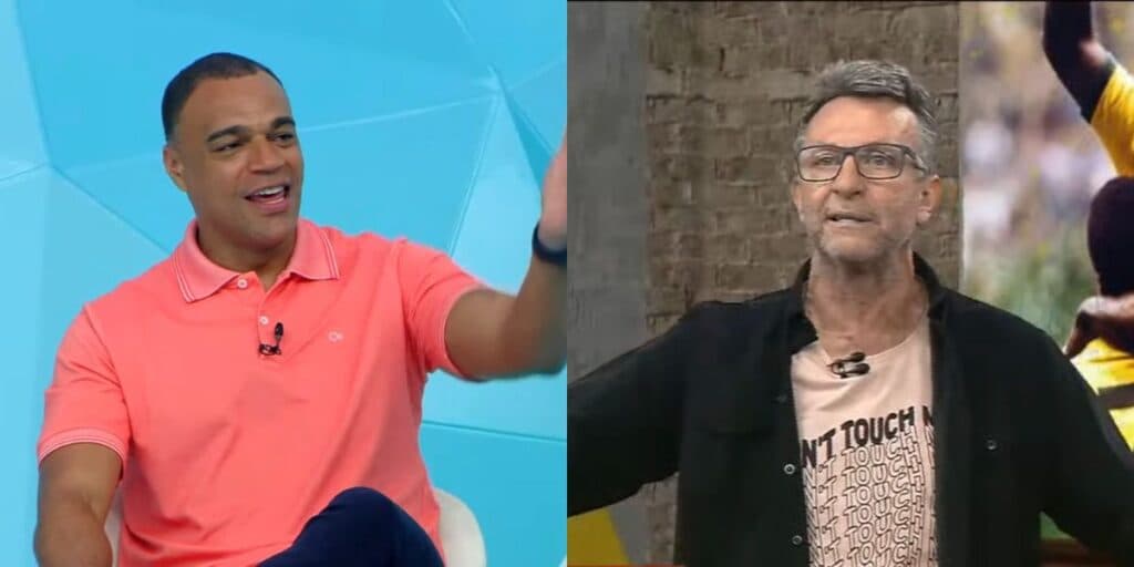 Com inimizade declarada, Denílson fala de Neto no 'Jogo Aberto' e surpreende com atitude na Band