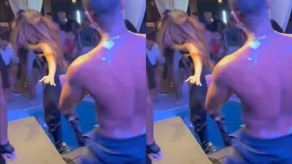 Famosa cantora despenca de palco durante show, cai em piscina e por pouco não se afoga: "Que perigo"