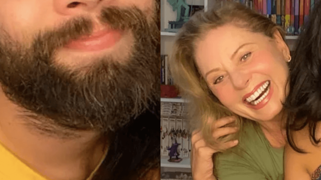 Vera Fischer divulga foto rara do filho caçula no dia do aniversário de 29 anos e beleza dele impressiona
