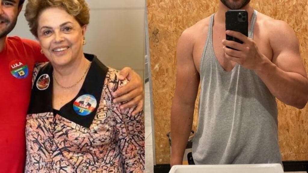 Sobrinho-neto de Dilma Rousself exibe corpão e é com certeza um dos homens mais lindos do Brasil: "Que gato"