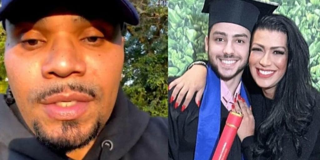 Filho de Moranguinho se irrita com Naldo e detona padrasto em público: "Ridículo um pai permitir"