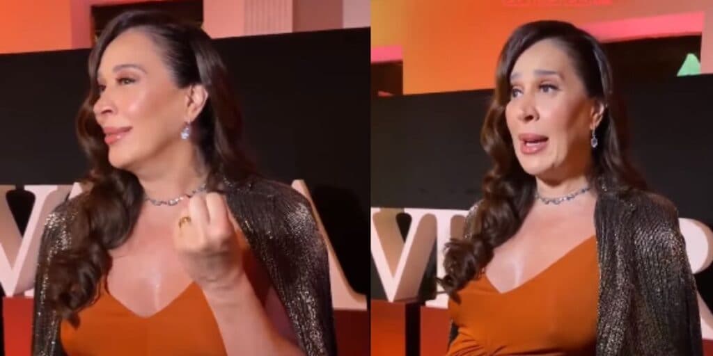 Claudia Raia dá esporro em jornalista e o humilha na frente de todo mundo: “Só você que não sabe”