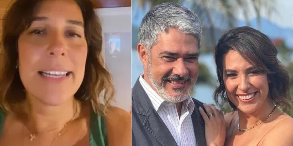 Natasha, esposa de William Bonner, confessa o que pediu à famosa da Globo: "Quem não chora não mama"