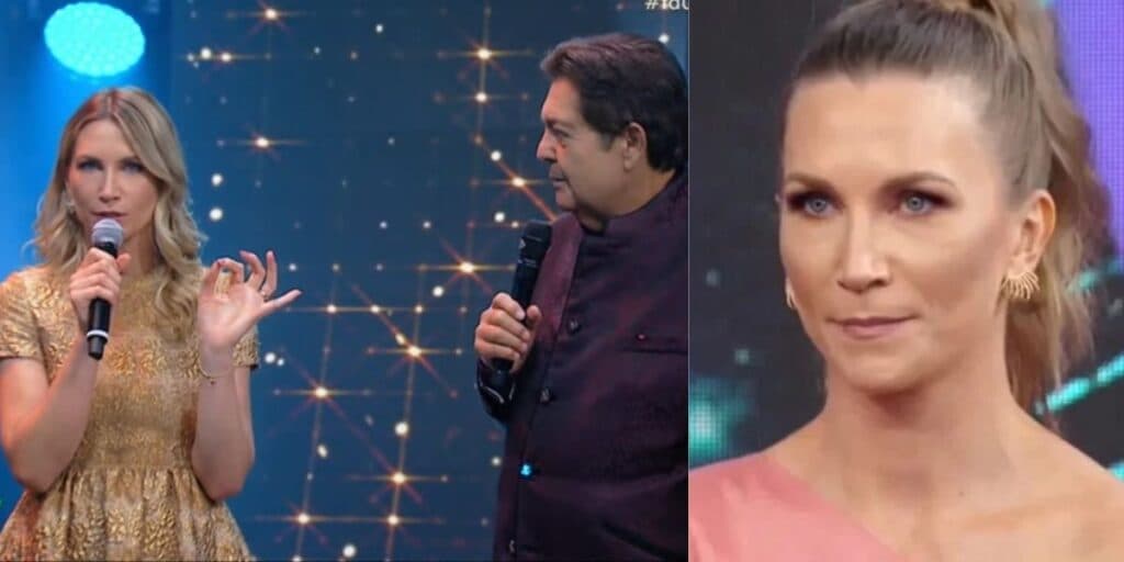 Funcionário de Faustão surge com Anne Lottermann em estúdios da Band e informa: "Hoje é o último, acabou"