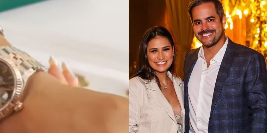 Simone Mendes ganha relógio de diamante do marido e valor absurdo sustentaria mais de 100 famílias