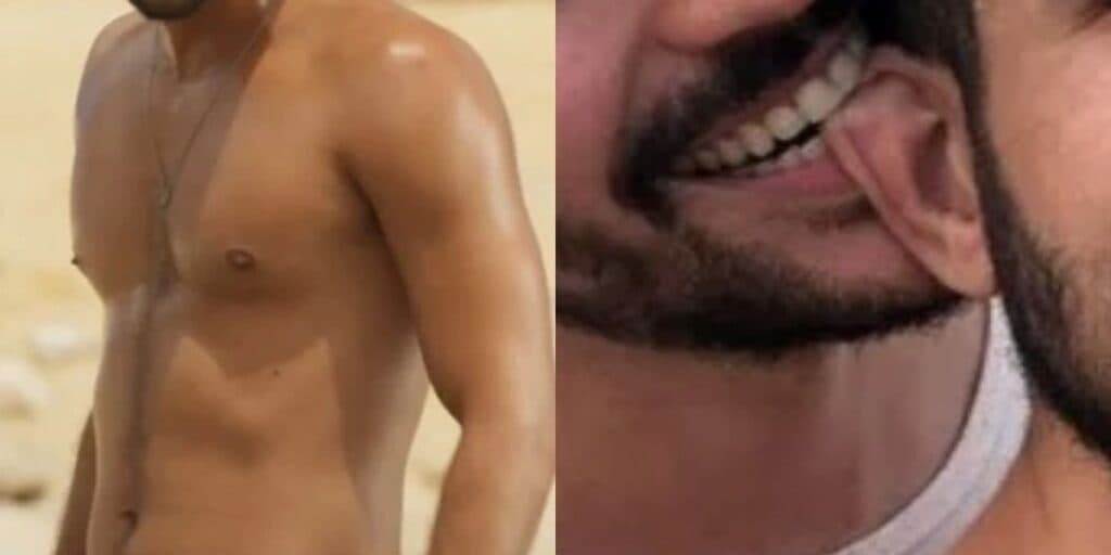 Galã que está no ar em novela da Globo namora médico bonitão há 4 anos: "Cuida muito bem de mim"