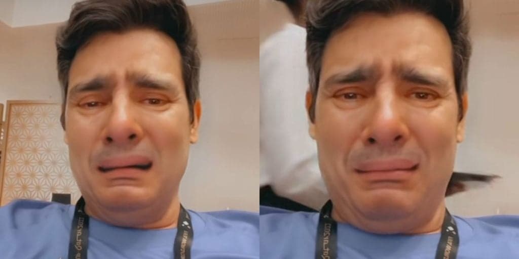 Celso Portiolli surge com o rosto cheio de lágrimas em vídeo e confessa o que aconteceu: "Eu quero dizer"
