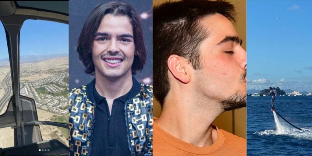 Dinheiro, jatinho e viagens: a vida luxuosa do filho de Faustão, que namora com pessoa 16 anos mais velha
