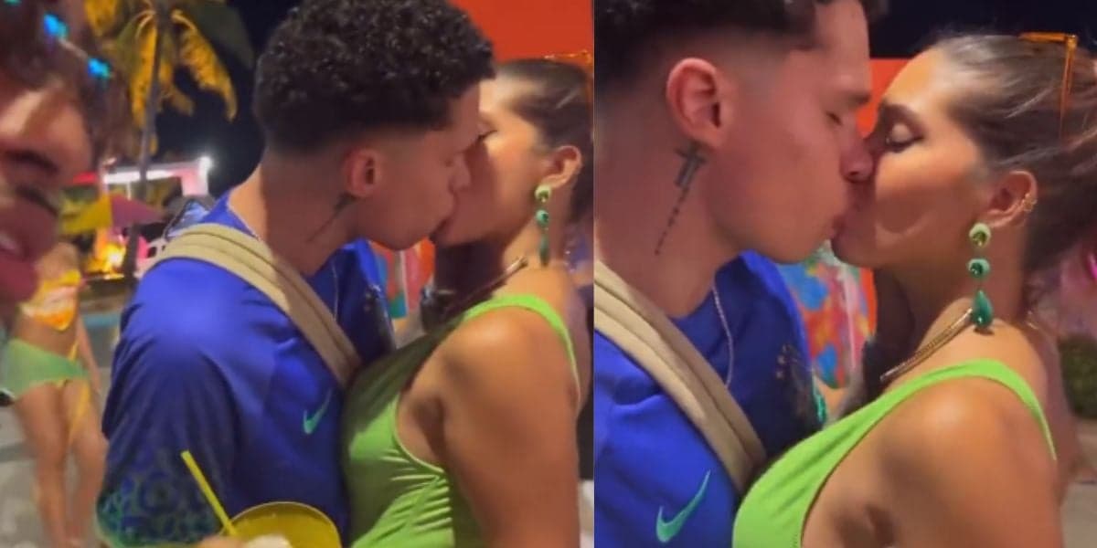 Famosa causa na Farofa da Gkay, pega filho de Valeska Popozuda, e admite que já tinha ficado com a mãe dele antes - Foto Reprodução Twitter