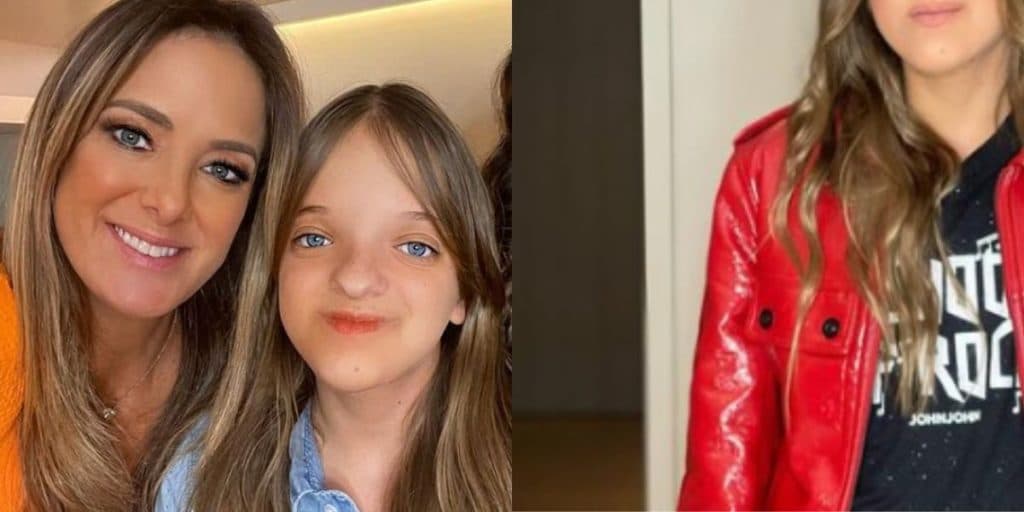 Tici encanta o público com foto de Rafinha Justus toda produzida e fica surpresa: "Minha princesa cresceu"