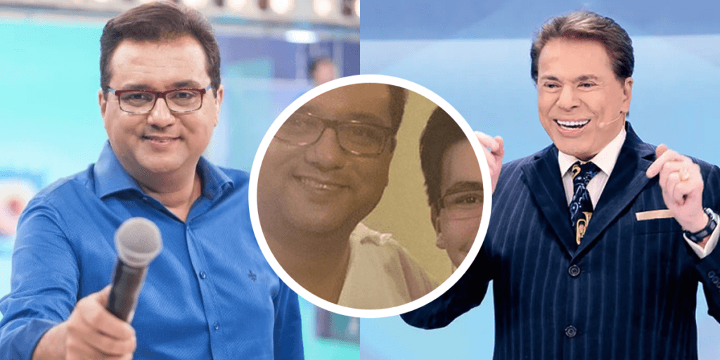Geraldo Luís surge em vídeo raro com filho e mostra herdeiro, que para muitos, é o clone de Silvio Santos