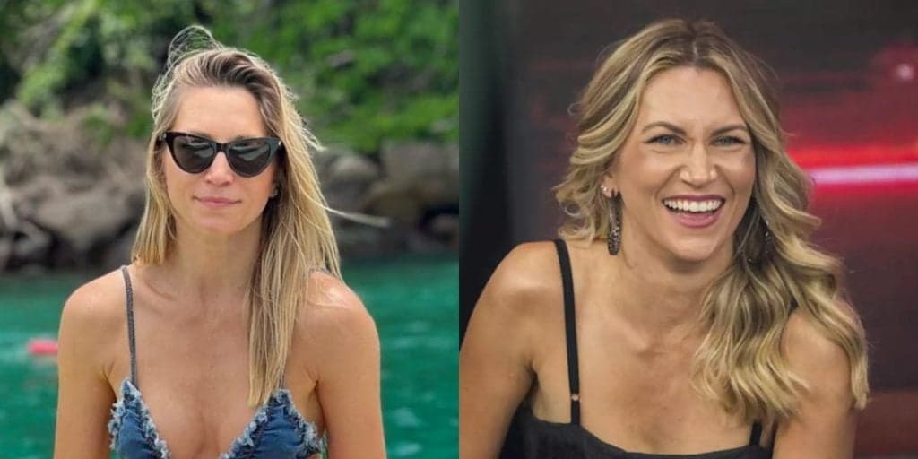 Fotos de Anne Lottermann, do Faustão, só de biquíni, provam que ela tem o corpo mais lindo aos 39