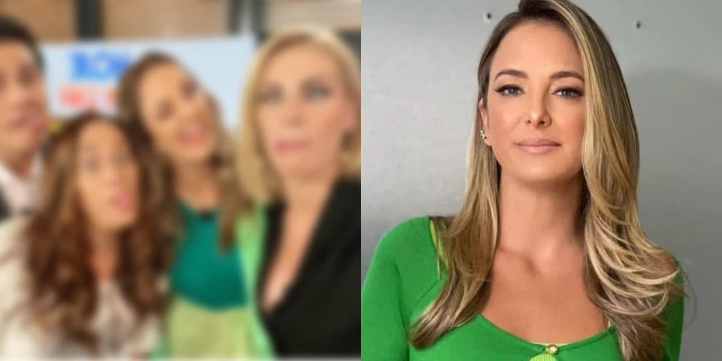 Tici Pinheiro divulga foto com elenco do Hoje em Dia bem diferente e Godoy dá recado: "De qualquer jeito"