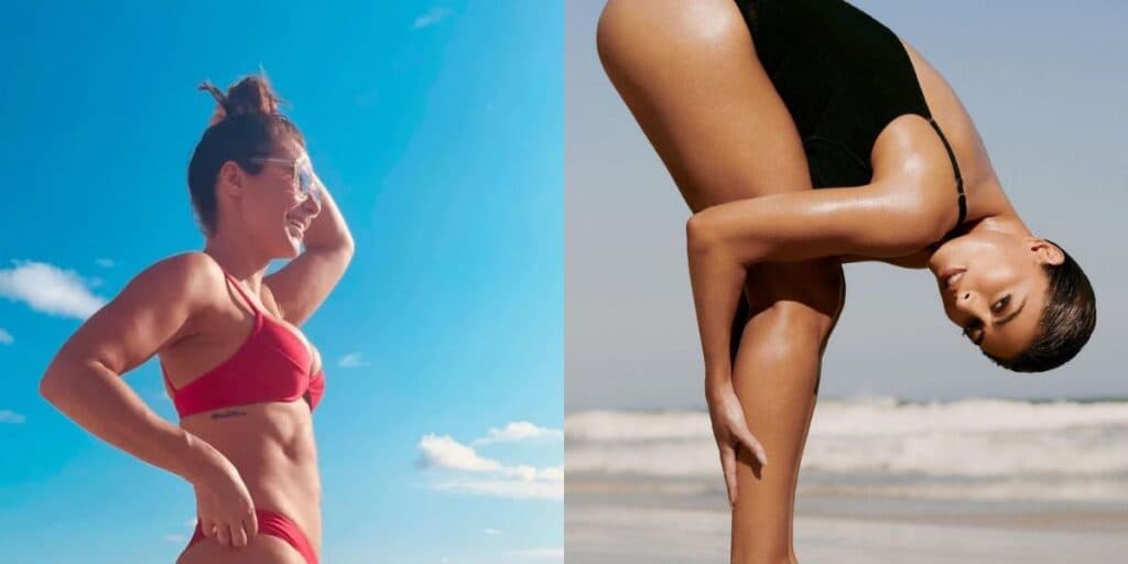 Fotos de Paolla Oliveira e Juliana Paes, de alça fininha, mostram que elas são as mulheres mais lindas