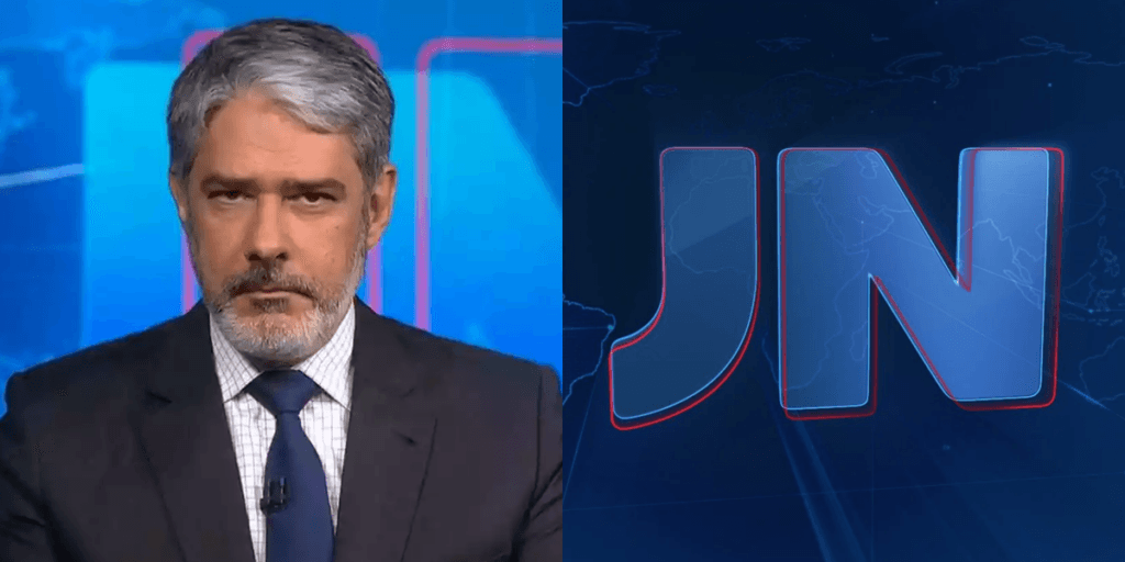 William Bonner quebra protocolo na bancada do Jornal Nacional e faz o inacreditável, ao vivo: "Uma vez"