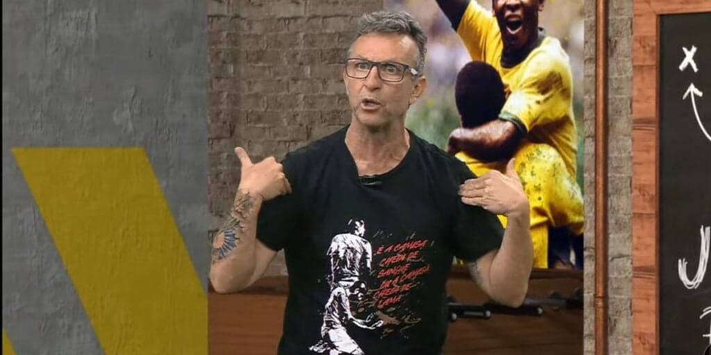 Neto entrega o que comentarista da Band faz e assume ao vivo: "Isso é nojento"