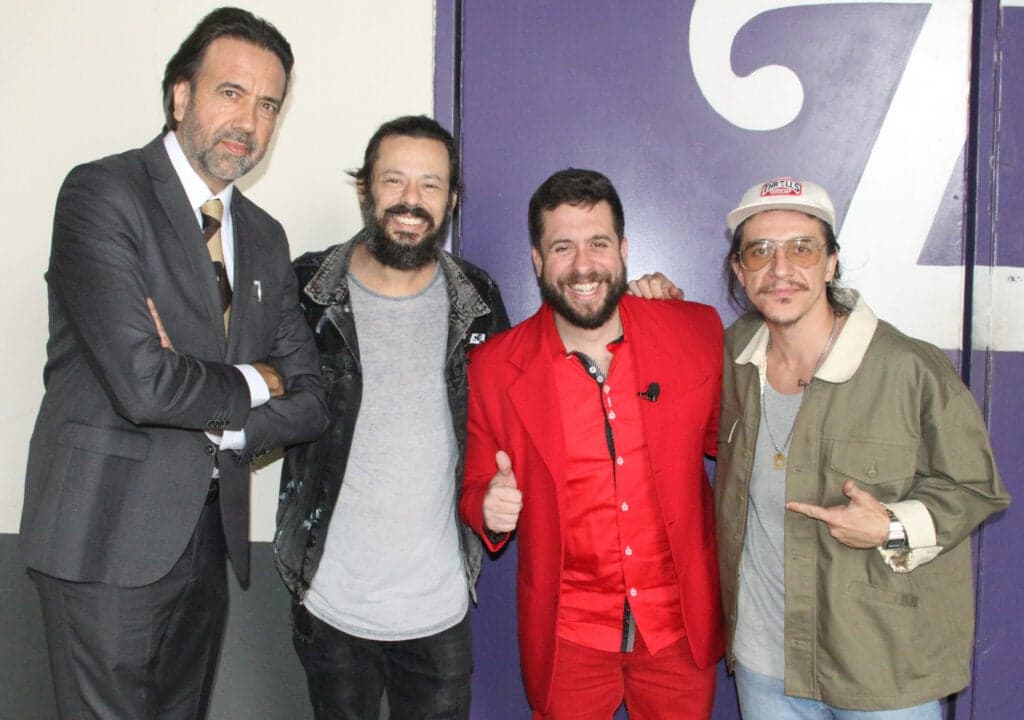 Jorge Lordello e os humoristas Patrick Maia e Nando Viana são os convidados do ‘Foi Mau’ desta terça (20)