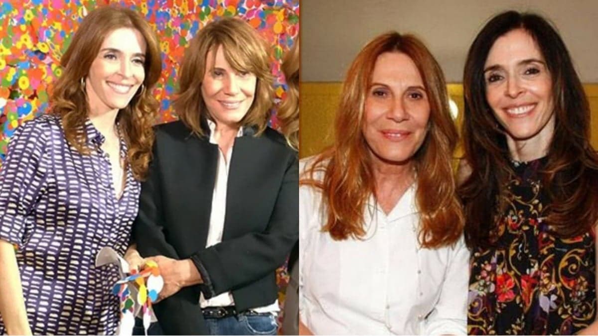 Deborah Evelyn e Renata Sorrah são parentes e tem forte ligação fora das telas e na carreira Deborah Evelyn e Renata Sorrah são parentes e tem forte ligação fora das telas e na carreira
