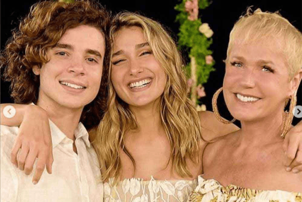João Figueiredo, Xuxa e Sasha (Foto: Divulgação)