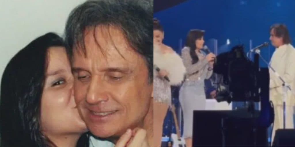 Roberto Carlos fica sem jeito após Maraisa fazer pergunta pessoal e difícil a cantor: "Você não tá, né?"