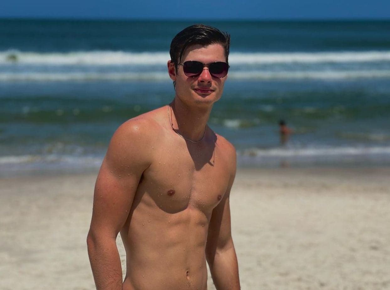 João, filho de Fábio Assunção, impressiona por beleza (Reprodução)