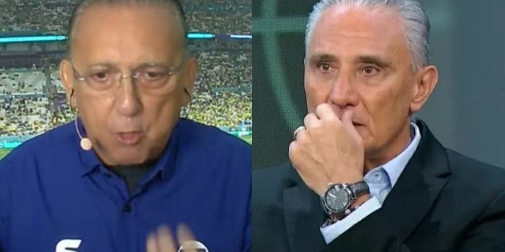 Galvão Bueno detona postura de técnico da Seleção Brasileira, ao vivo, na Globo: "Não está certo"