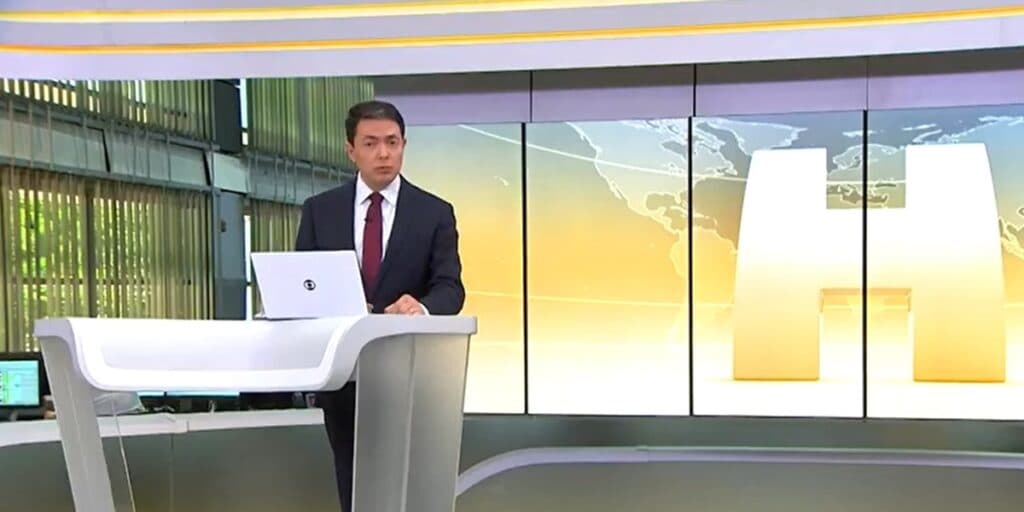 Sem César Tralli, Jornal Hoje dá notícia chocante, deixa o público perplexo com cena e anuncia: “Susto”