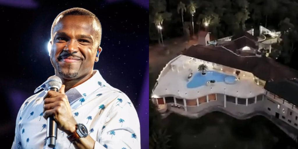 Recatado, astro da música, Alexandre Pires assumiu com quem é casado e teve notícia de venda de mansão