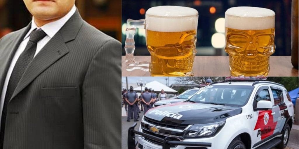 Astro da Globo bebeu demais, meteu a mão na esposa e acabou preso em flagrante pela polícia