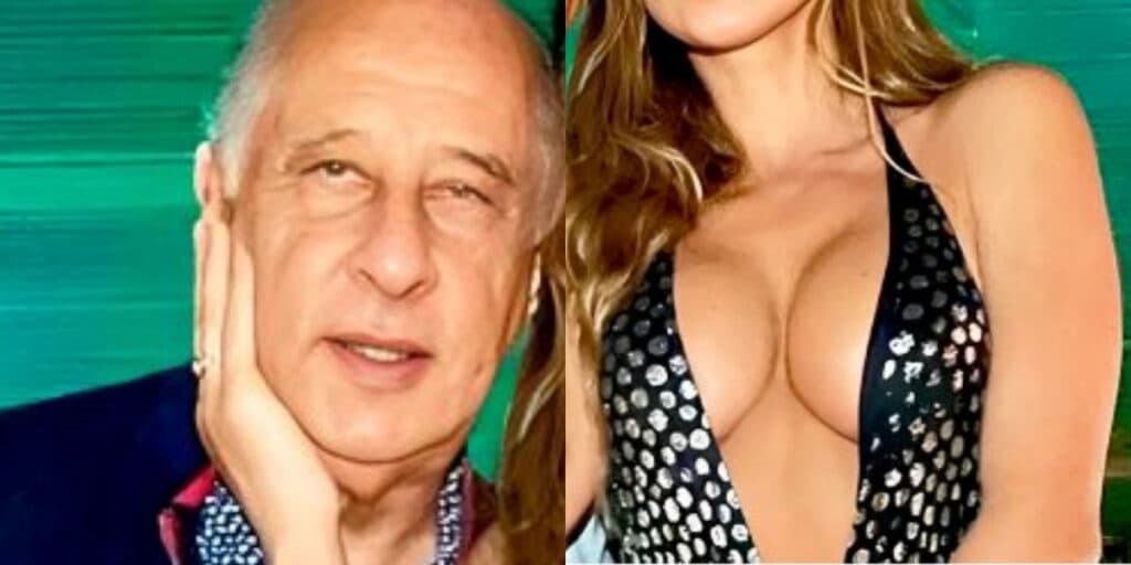 Atriz novinha assumiu romance com senhor 51 anos mais velho e se declarou: "Meu amo, te amo"