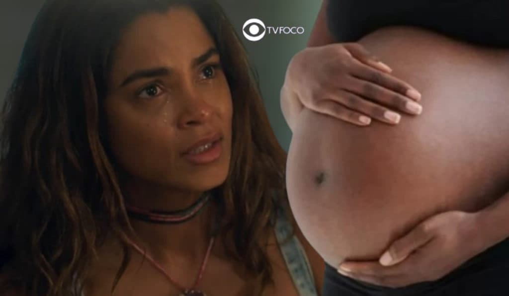 Bomba em Travessia - Grávida do segundo filho, Brisa corre o risco de perder o bebê