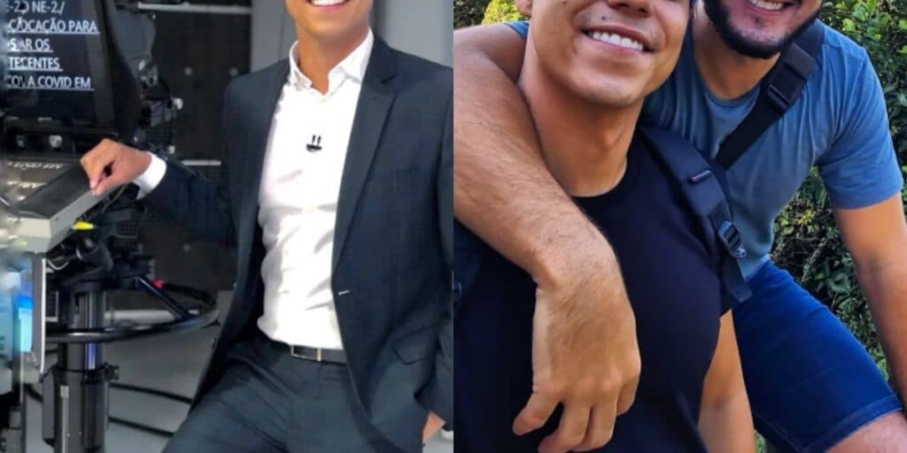 Apresentador da Globo é gay e casado com jornalista gato da emissora que você com certeza não sabia