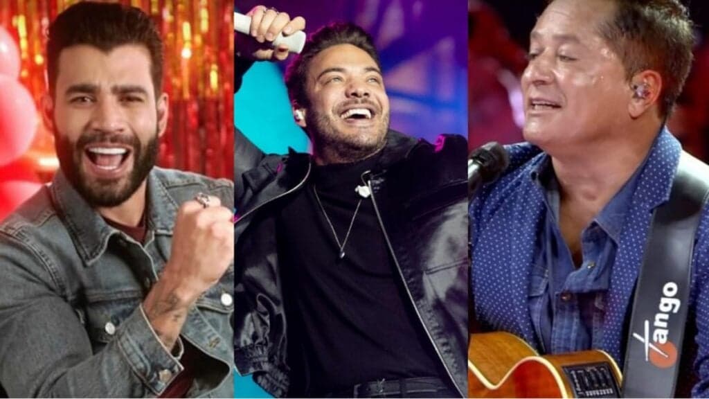 O valor que Gusttavo Lima, Wesley Safadão e Leonardo recebem de um único show é difícil de acreditar