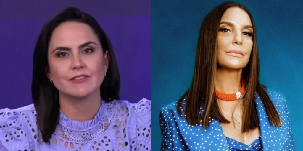 Declaração feita por Ivete Sangalo em show fez Carla Cecato colocá-la contra a parede em público
