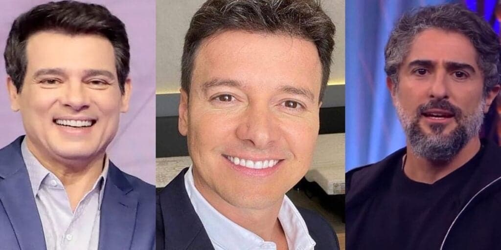 Acredite se quiser, recatados, Celso Portiolli, Marcos Mion e Rodrigo Faro são casados com essas belezas